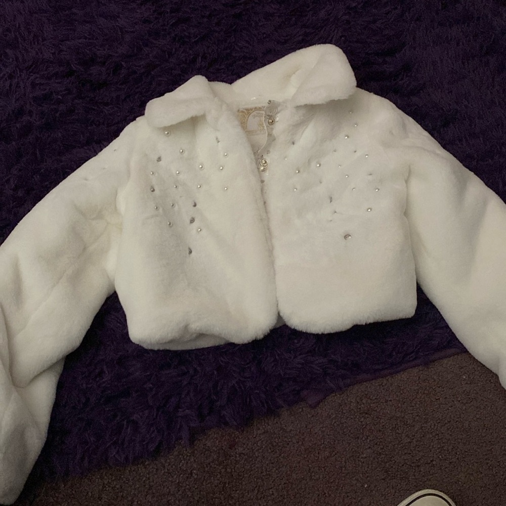 Disney Princess faux fur jacket